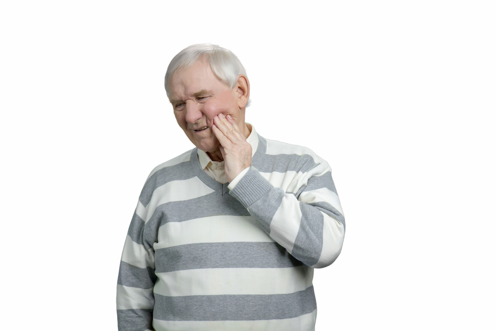 portrait of senior man having terrible toothache 2021 11 11 02 17 25 utc 2